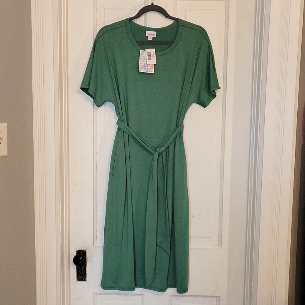 XL Green LuLaRoe Marly Dress